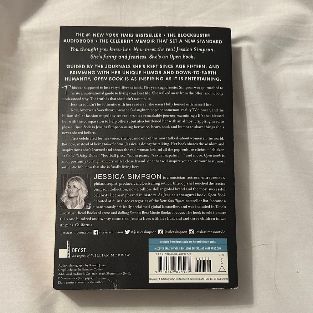 Open Book by Jessica Simpson - Picture 2 of 2